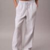 Pantalones sin cremallera de doble gasa Pantalones sin cremallera de doble gasa