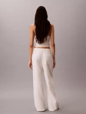 Pantalones sin cremallera de doble gasa