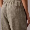 Pantalones sin cremallera de doble gasa Pantalones sin cremallera de doble gasa