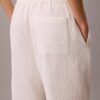 Pantalones sin cremallera de doble gasa Pantalones sin cremallera de doble gasa