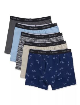 Paquete de 5 Boxer Briefs para niños