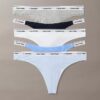 Paquete de 5 Thongs mixtas con logotipo Icon