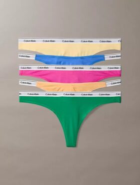 Paquete de 5 Thongs mixtas con logotipo Icon