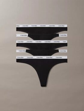 Paquete de 5 Thongs mixtas con logotipo Icon