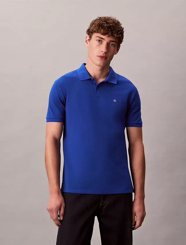 Polo clásico de piqué de algodón Polo clásico de piqué de algodón