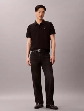 Polo clásico de piqué de algodón