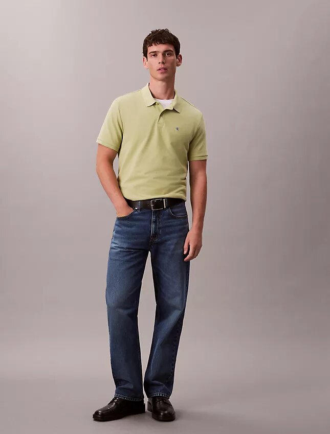 Polo clásico de piqué de algodón Polo clásico de piqué de algodón