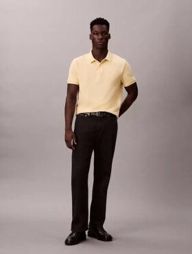 Polo clásico de piqué de algodón