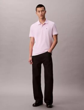 Polo clásico de piqué de algodón