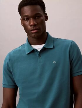 Polo clásico de piqué de algodón