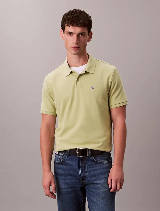 Polo clásico de piqué de algodón Polo clásico de piqué de algodón