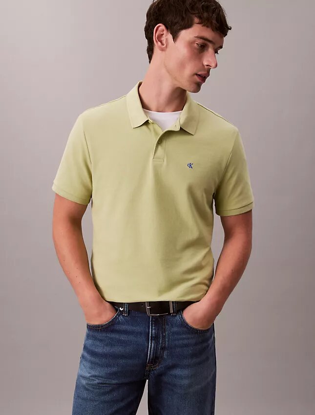 Polo clásico de piqué de algodón Polo clásico de piqué de algodón