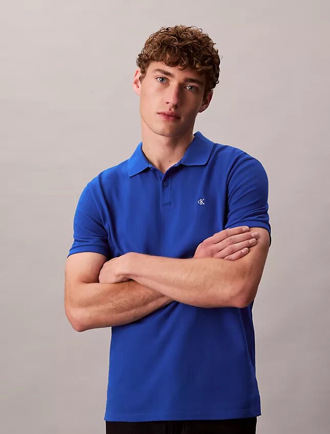 Polo clásico de piqué de algodón Polo clásico de piqué de algodón