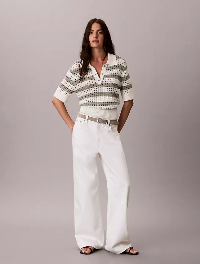 Polo de punto abierto Polo de punto abierto