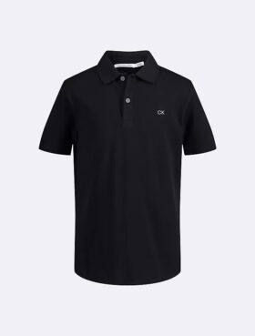 Polo liso de micro piqué para niños Polo liso de micro piqué para niños