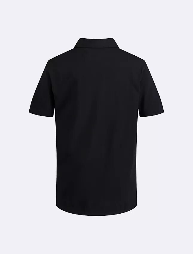 Polo liso de micro piqué para niños Polo liso de micro piqué para niños