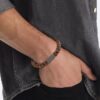 Pulsera de cuentas cuadradas Pulsera de cuentas cuadradas