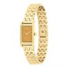 Reloj con brazalete de eslabones y esfera rectangular Reloj con brazalete de eslabones y esfera rectangular