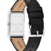 Reloj con esfera rectangular y correa de cuero Reloj con esfera rectangular y correa de cuero