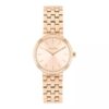 Reloj con esfera refinada y brazalete de eslabones Reloj con esfera refinada y brazalete de eslabones