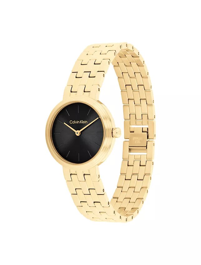 Reloj moderno con esfera y brazalete de eslabones Reloj moderno con esfera y brazalete de eslabones