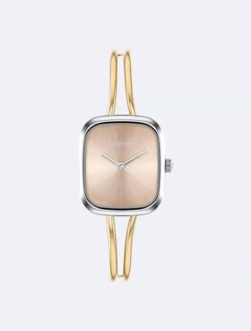 Reloj tipo brazalete con esfera cepillada Reloj tipo brazalete con esfera cepillada