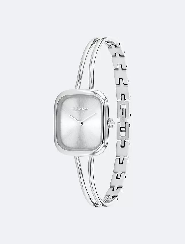 Reloj tipo brazalete con esfera cepillada Reloj tipo brazalete con esfera cepillada