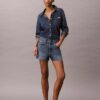 Shorts de Denim de 3 pulgadas estilo años 90 Shorts de Denim de 3 pulgadas estilo años 90