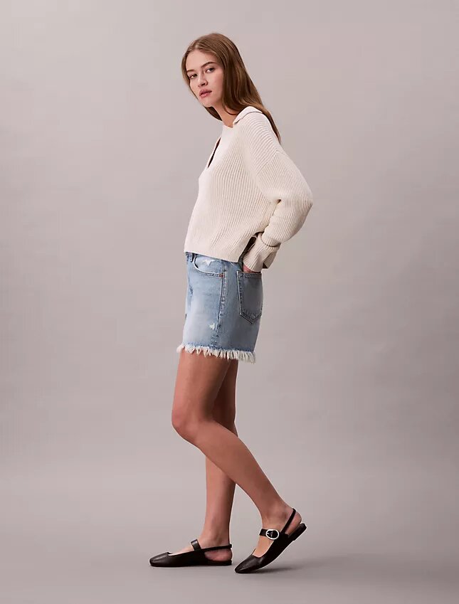 Shorts de Denim de 3 pulgadas estilo años 90 Shorts de Denim de 3 pulgadas estilo años 90
