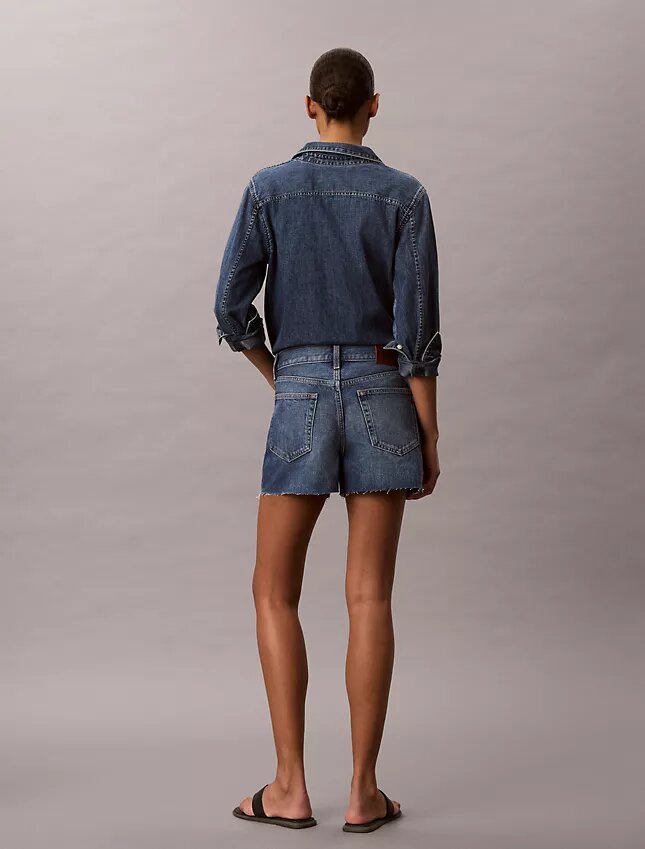Shorts de Denim de 3 pulgadas estilo años 90 Shorts de Denim de 3 pulgadas estilo años 90