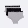 Slips de algodón elástico con logotipo para niños, paquete de 3 Slips de algodón elástico con logotipo para niños, paquete de 3