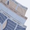 Slips de algodón elástico con logotipo para niños, paquete de 3 Slips de algodón elástico con logotipo para niños, paquete de 3