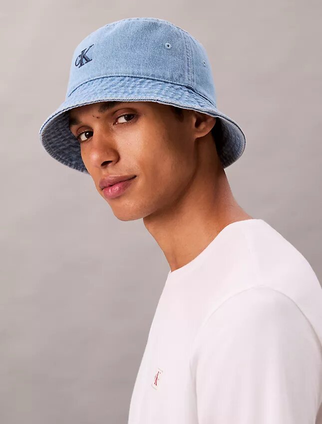 Sombrero de pescador de Denim con Monogram Sombrero de pescador de Denim con Monogram