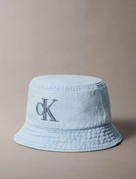 Sombrero de pescador de Denim lavado con logotipo bordado Sombrero de pescador de Denim lavado con logotipo bordado