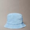 Sombrero de pescador de Denim lavado con logotipo bordado Sombrero de pescador de Denim lavado con logotipo bordado