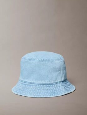 Sombrero de pescador de Denim lavado con logotipo bordado Sombrero de pescador de Denim lavado con logotipo bordado