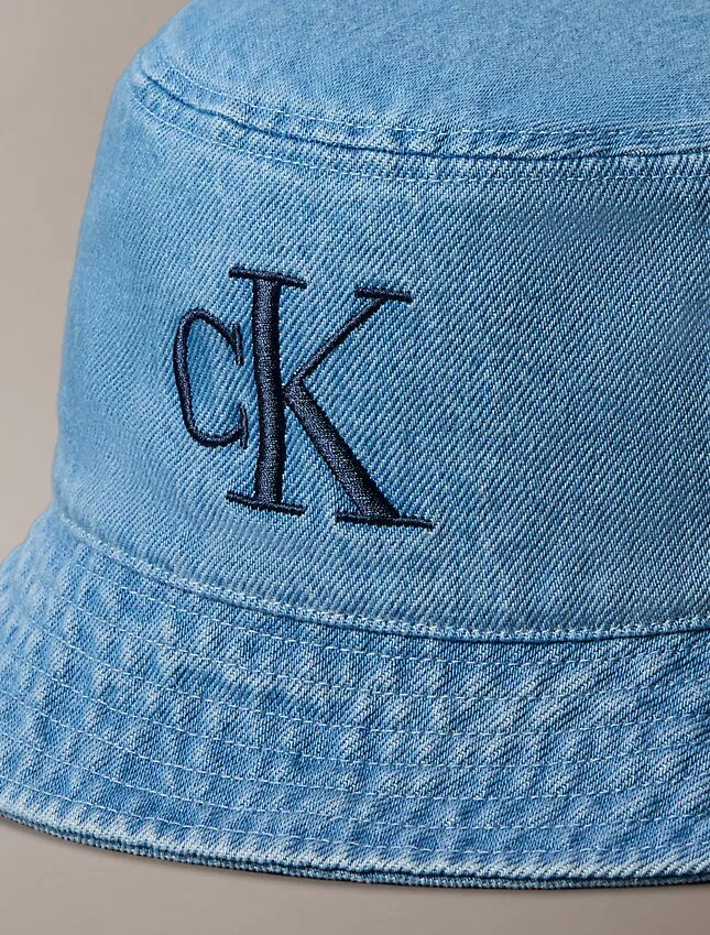 Sombrero de pescador de Denim lavado con logotipo bordado Sombrero de pescador de Denim lavado con logotipo bordado