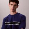 Sudadera clásica de felpa a rayas Sudadera clásica de felpa a rayas