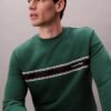 Sudadera clásica de felpa a rayas Sudadera clásica de felpa a rayas