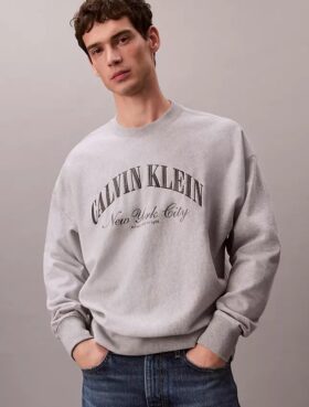 Sudadera clásica Heritage de felpa con corte holgado