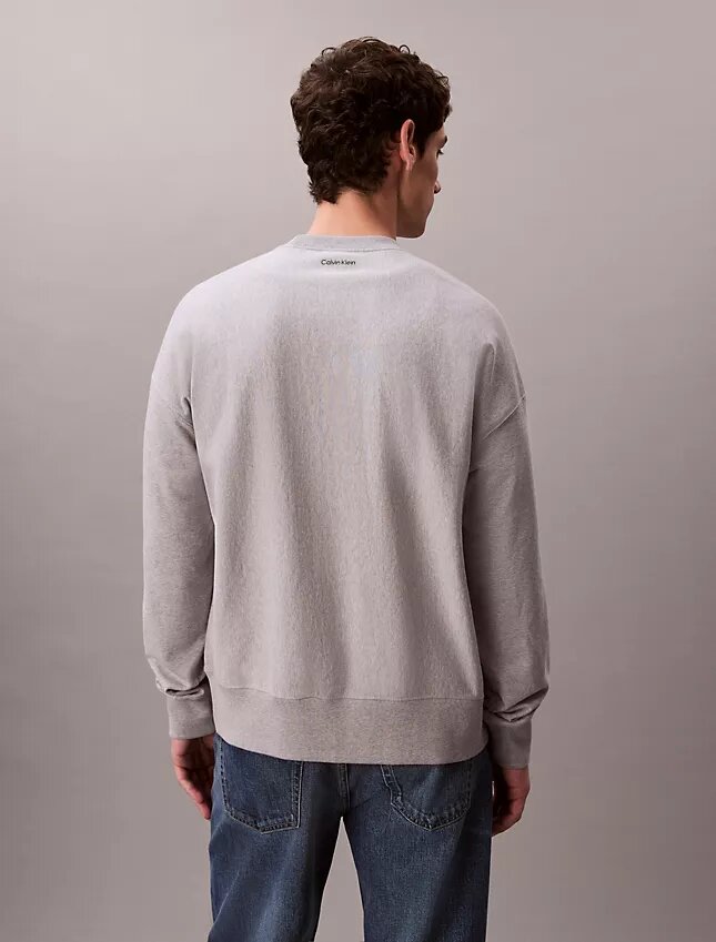 Sudadera clásica Heritage de felpa con corte holgado Sudadera clásica Heritage de felpa con corte holgado