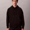 Sudadera con capucha de felpa con logotipo Sudadera con capucha de felpa con logotipo
