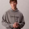 Sudadera con capucha de felpa con logotipo estándar Sudadera con capucha de felpa con logotipo estándar
