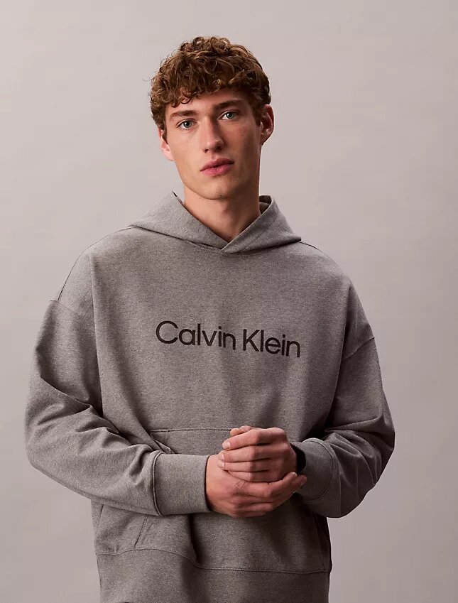 Sudadera con capucha de felpa con logotipo estándar Sudadera con capucha de felpa con logotipo estándar