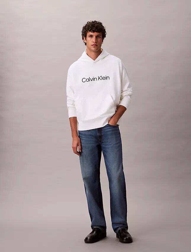 Sudadera con capucha de felpa con logotipo estándar Sudadera con capucha de felpa con logotipo estándar