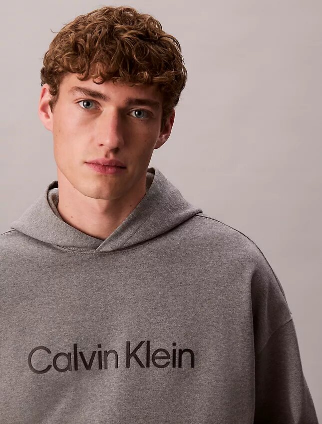 Sudadera con capucha de felpa con logotipo estándar Sudadera con capucha de felpa con logotipo estándar