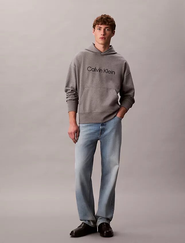Sudadera con capucha de felpa con logotipo estándar Sudadera con capucha de felpa con logotipo estándar