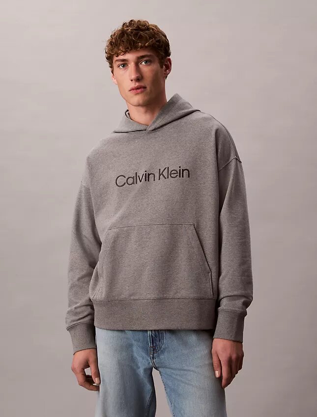 Sudadera con capucha de felpa con logotipo estándar Sudadera con capucha de felpa con logotipo estándar