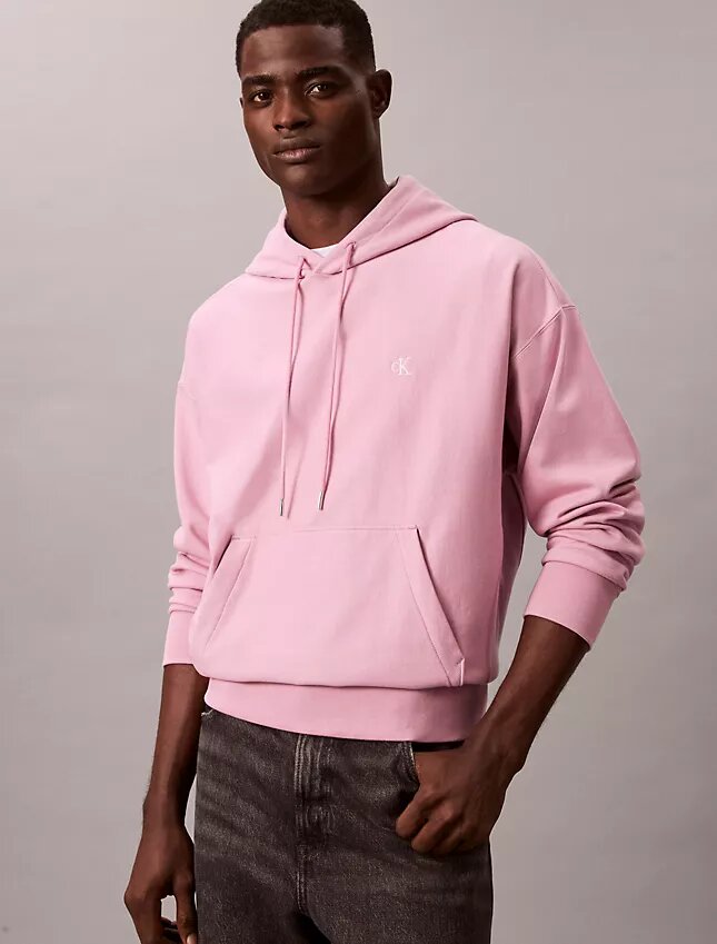 Sudadera con capucha de felpa Monogram holgada de felpa de alta calidad Sudadera con capucha de felpa Monogram holgada de felpa de alta calidad