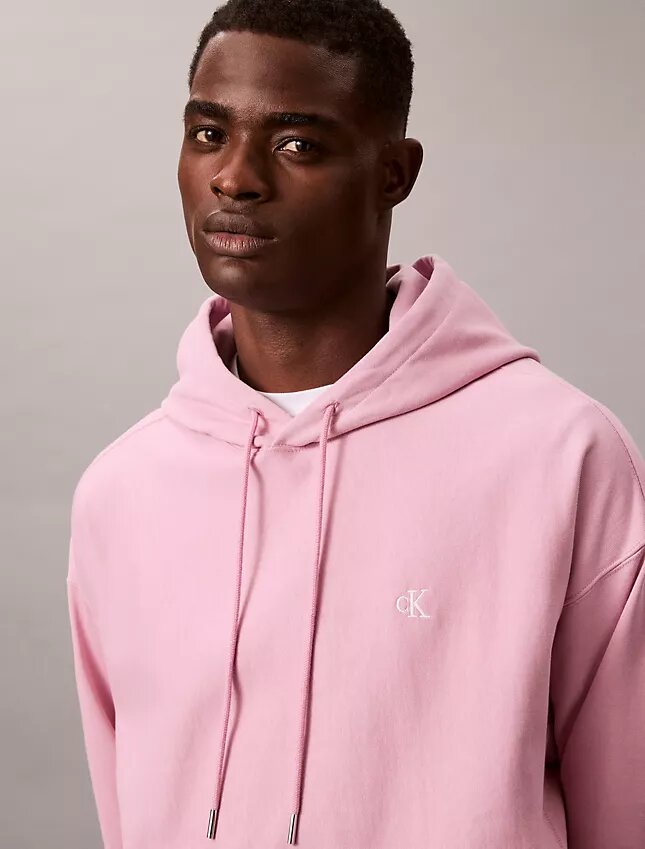 Sudadera con capucha de felpa Monogram holgada de felpa de alta calidad Sudadera con capucha de felpa Monogram holgada de felpa de alta calidad
